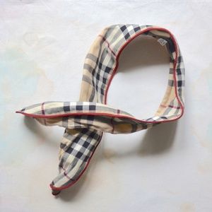 Burberry Nova Check Headband Wired Wrap